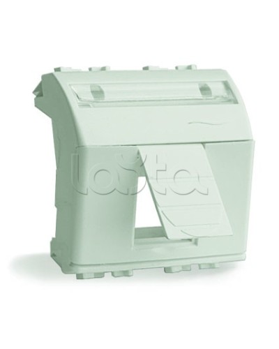 Адаптер для информационных разъемов Keystone, белый, 2 мод DKC 76613B в Уссурийске Аксессуары для кабель-канала Pintop.ru