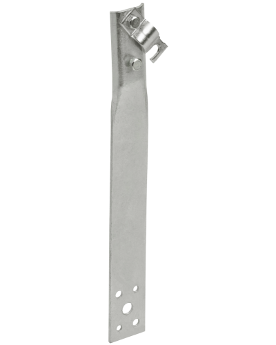 Держатель проводника круглого 6-10мм винтовой прямой h=80мм нержавеющая сталь IEK (ZDP86-20-1-16-80) в Уссурийске Крепеж Pintop.ru