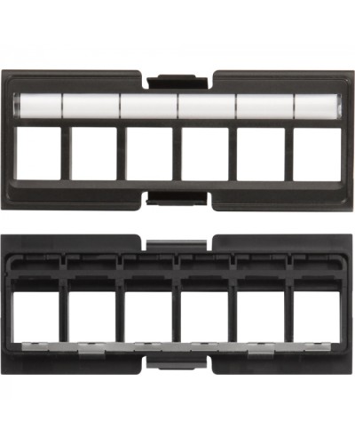 Вставка под кейстоны в модульную панель, экранированная, 6 портов, без шторок LANMASTER LAN-FRM-IN-6OK-SXX в Уссурийске Коммутационные изделия Pintop.ru