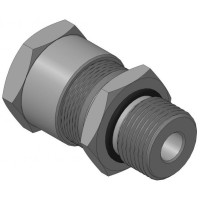 Кабельный ввод с резьбой G1/2 для открытой прокладки кабеля с проходным диаметром d=4-8 мм Спектрон КВН-ЕХЕ-8-Н-G1/2