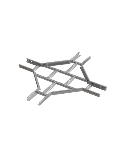 Х-разветвитель лестничный 50х100х1,2 мм HD85 N КМ-профиль (LXD50-100-1.2 HD85 N) в Уссурийске Аксессуары для лотков Pintop.ru