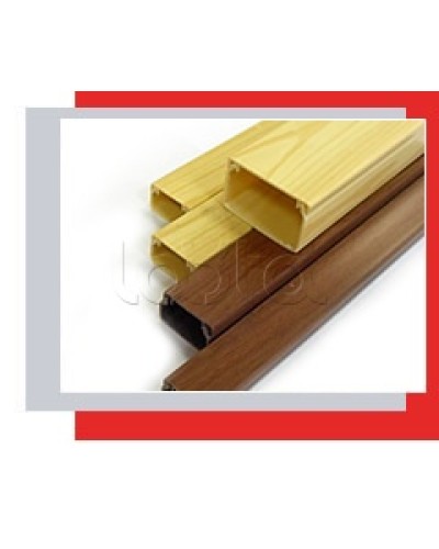 Миниканал 25x16 серия MEX с текстурой дерева (орех) Экопласт 77007N-2 в Уссурийске Кабель-канал Pintop.ru