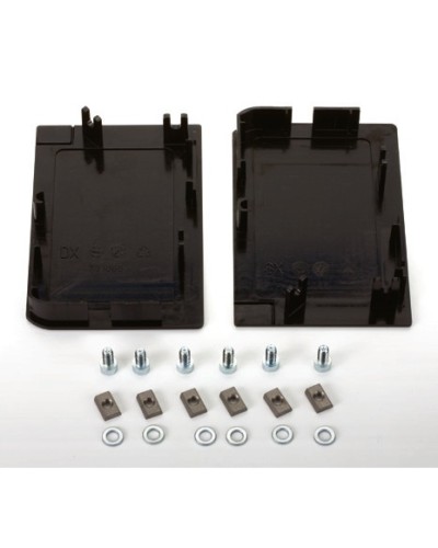 Пара боковых крышек системы А1000 с крепежом Faac 105434 в Уссурийске Запчасти для шлагбаумов и автоматики Pintop.ru