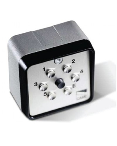 Клавиатура кодонаборная 7-кнопочная, накладная, радиоканальная Came 001S9000 в Уссурийске Запчасти для шлагбаумов и автоматики Pintop.ru