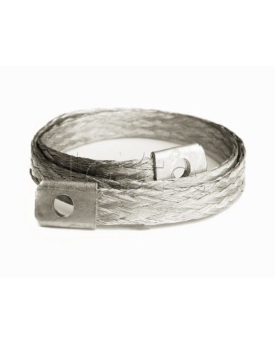 Шлейф заземления винт М8 25 кв.мм 200 мм DKC 2T13 в Уссурийске Аксессуары для кабель-канала Pintop.ru