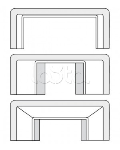 Набор адаптеров для миниканалов DKC 10133 в Уссурийске Аксессуары для кабель-канала Pintop.ru