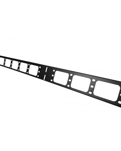 Органайзер кабельный вертикальный 42U ЦМО ВКО-М-42.75-9005 в Уссурийске Кабельные органайзеры Pintop.ru