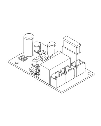 Came LB39 (002LB39) - Плата аварийного питания для подключения и зарядки 2 аккумуляторов, 12 В - 7 Ач в Уссурийске Запчасти для шлагбаумов и автоматики Pintop.ru