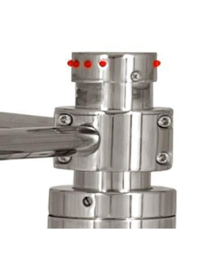 Кольцо разрезное для ограждения к роторному турникету ХРОМ Ростов-Дон в Уссурийске Дополнительное оборудование для СКУД Pintop.ru