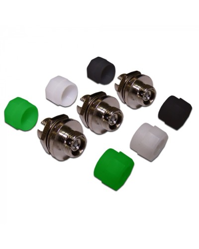 Адаптер оптический FC, MM, металл, симплексный LANMASTER (LAN-FC-AM-MM) в Уссурийске Коннекторы ВО Pintop.ru