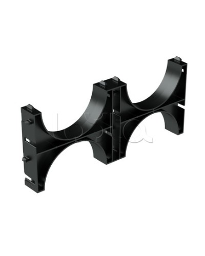 Держатель расстояния двойной (кластер) для двустенных труб д.160 мм DKC 025162 в Уссурийске Аксессуары для кабель-канала Pintop.ru