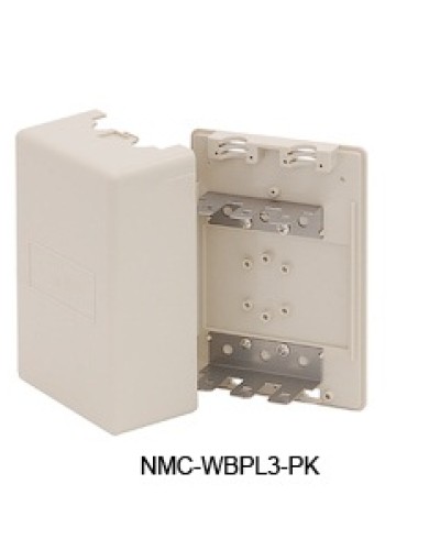 Щит распределительный настенный 3 плинта NIKOMAX (NMC-WBPL3-P) в Уссурийске Щиты электрические Pintop.ru