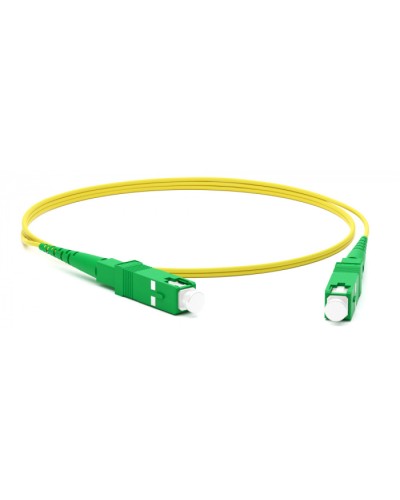 Патч-корд волоконно-оптический Hyperline FC-S2-9-FC/AR-SC/AR-H-15M-LSZH-YL в Уссурийске Патч-корды оптические Pintop.ru