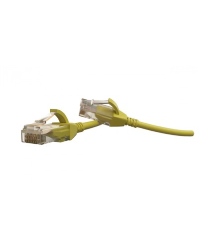 Патч-корд U/UTP Hyperline (PC-LPT-UTP-RJ45-RJ45-C6-1M-LSZH-YL) в Уссурийске Патчкорды (медные) Pintop.ru