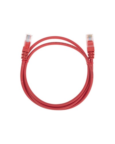 Патч-корд U/UTP, CAT 5e, RJ45-RJ45, 26AWG, LSZH, красный, 1м REXANT 02-0103-1 в Уссурийске Патчкорды (медные) Pintop.ru