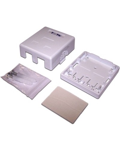 Коробка настенная TWT-SA4-WH в Уссурийске Аксессуары для стоек и шкафов Pintop.ru