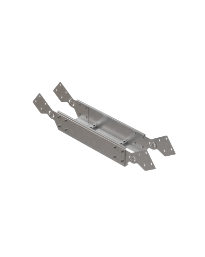 Вертикальный шарнирный угол 150х600х1,5 мм HD N КМ-профиль (LSHL150-600-1.5 HD N) в Уссурийске Аксессуары для лотков Pintop.ru