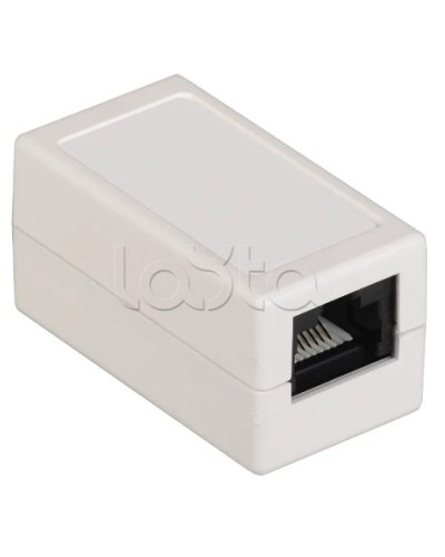 Проходной адаптер кат. 6 UTP тип RJ45-RJ45 ITK CS70-1C06U в Уссурийске Проходные адаптеры RJ-45 и разветвители Pintop.ru