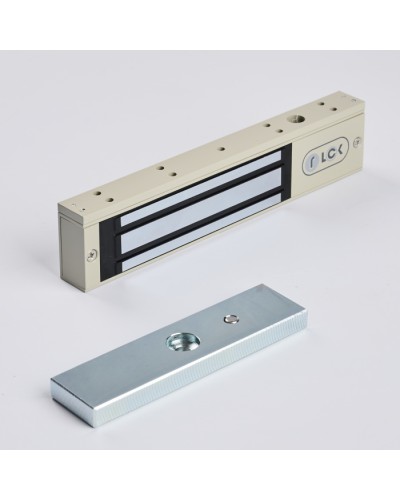 R-Lock RL-EM180-00G - Электромагнитный замкок, 180кг, DC12/24B, цвет корпуса серый, RAL7032 (галечный серый) в Уссурийске Электромагнитные замки Pintop.ru