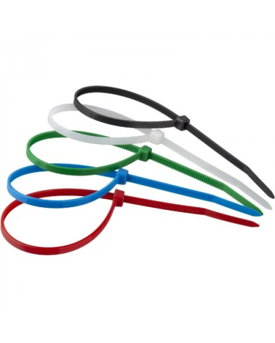 Хомуты Navigator 14 119 NCT-036-200-25-C цветные (25 шт/упак) в Уссурийске Стяжки-хомуты Pintop.ru