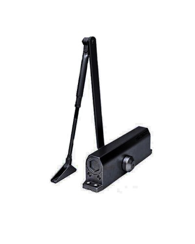 Доводчик NOTEDO DC-180 Лёгкий характер EN5/6/7, с рычажной тягой (чёрный) в Уссурийске Доводчики Pintop.ru