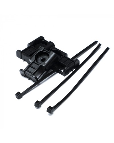 Комплекты крепления площадка для прямого монтажа черная со стяжкой 2,5х100 мм (100 шт) Промрукав (PR13.02513) в Уссурийске Аксессуары для кабель-канала Pintop.ru