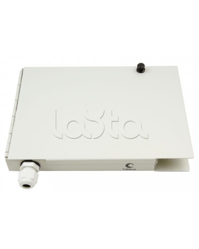 Бокс оптический настенный 19 на 8 SC/LC портов Cabeus JJT-8-SC в Уссурийске Кросс оптический Pintop.ru