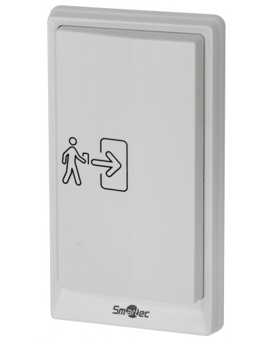 Кнопка пластиковая, накладная, локтевая, НЗ/НР контакты, размер: 175х95х25 мм Smartec ST-EX710-WT в Уссурийске Кнопки выхода Pintop.ru