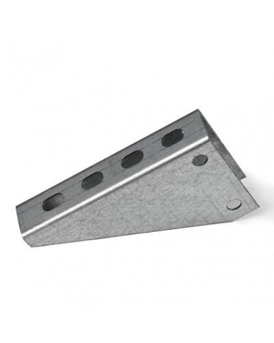 Консоль подвеса лотка для стоек 100 мм Стд ПожТехКабель PTK-Accessories (594-118) в Уссурийске Аксессуары для лотков Pintop.ru