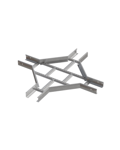 Х-разветвитель лестничный 80х800х2,0 мм N КМ-профиль (LXD80-800-2.0 N) в Уссурийске Аксессуары для лотков Pintop.ru