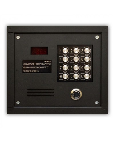 Цифровой домофон Олевс PRO-TM черный в Уссурийске Домофония Pintop.ru