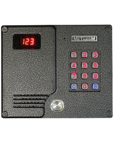 Многоабонентный антивандальный блок вызова Метаком МК2007-ТМЕ в Уссурийске Блоки вызова многоабонентные Pintop.ru