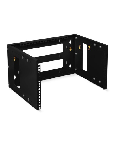 Кронштейн настенный 19 6U, цвет черный Cabeus NC-6U-BK в Уссурийске Аксессуары для стоек и шкафов Pintop.ru