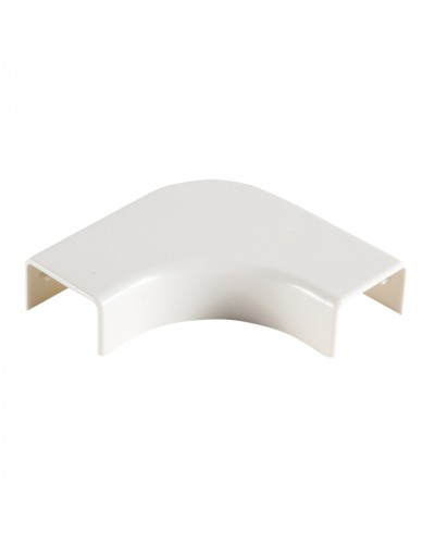 RML40/16 Угол 40х16мм плоский плавный ст.TIA, огнестойкость Е110 (5шт) 1кор.=250шт. Экопласт в Уссурийске Аксессуары для кабель-канала Pintop.ru