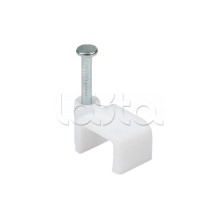 Скоба крепежная квадратная (плоская) (8мм (50шт.) EKF PROxima (plcn-ss-8)