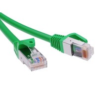 Патч-корд экранированный CAT6 F/UTP 4х2, LSZH, зелёный, 5м DKC RN6FU4550GN