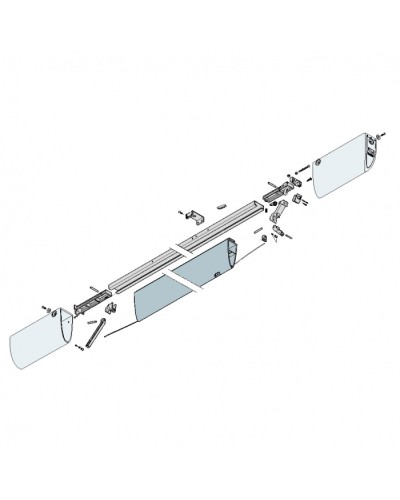 Механизм верхний профиля DF Came 119RIR226 в Уссурийске Запчасти для шлагбаумов и автоматики Pintop.ru