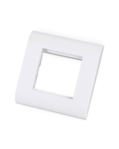 Панель лицевая 80х80мм для модулей 45x45 (Mosaic) (FF-80x80) Пожтехкабель СКС (202-035) в Уссурийске Аксессуары для кабель-канала Pintop.ru