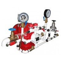 Узел управления спринклерный воздушный в комплекте с акселератором Спецавтоматика УУ-С100/1,6В3-ВФ.О4-01