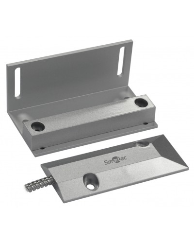 Магнитоконтактный датчик, НР, серебряный, накладной для металлических дверей, металлорукав, зазор 60 мм Smartec ST-DM141NO-SL в Уссурийске Извещатели охранные Pintop.ru