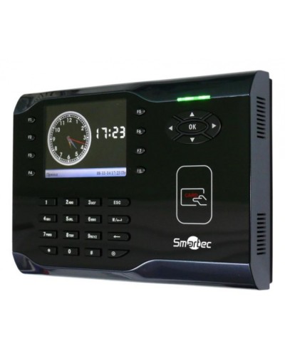 Терминал учета рабочего времени мультимедийный Smartec ST-CT500EM в Уссурийске Контроллеры Pintop.ru