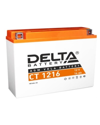 Аккумулятор АКБ 12 - 16 Delta CT 1216* в Уссурийске Электротехническое оборудование Pintop.ru