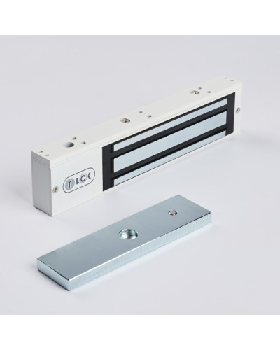 R-Lock RL-EM280-L0W - Электромагнитный замкок, 280кг, DC12/24B, цвет белый, RAL9016(белый) в Уссурийске Электромагнитные замки Pintop.ru