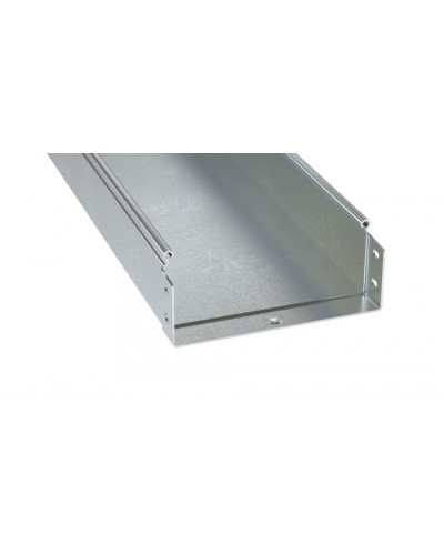 Лоток неперфорированный 100х100 L3000 толщ.1,5 мм, горячеоцинкованный DKC (3510115HDZ) в Уссурийске Кабельные лотки Pintop.ru