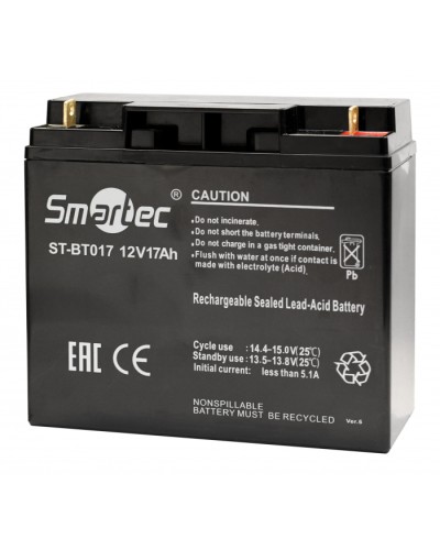 Аккумулятор Smartec ST-BT017 в Уссурийске Электротехническое оборудование Pintop.ru