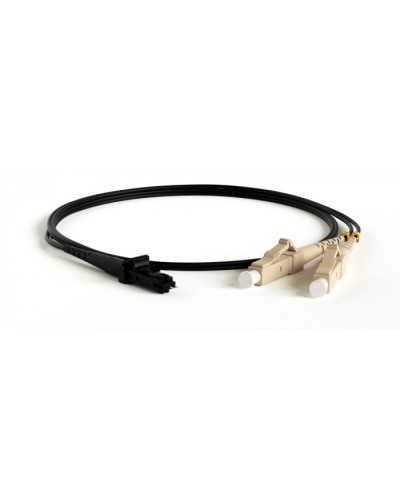 Патч-корд волоконно-оптический Hyperline FC-D2-50-LC/PR-MTRJM/PR-H-2M-LSZH-OR в Уссурийске Патч-корды оптические Pintop.ru