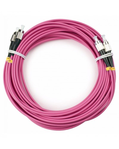 Шнур оптический duplex FC-FC 50/125 mm OM4 20м LSZH в Уссурийске Патч-корды оптические Pintop.ru
