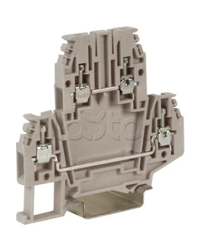 Зажим клеммный проходной 2.5 кв.мм DKC ZDB100GR в Уссурийске Клеммные колодки Pintop.ru