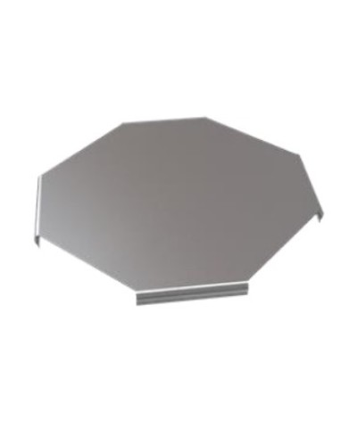 Крышка Х-образного ответвителя 100х15 (0,7) ПожТехКабель (568-002) в Уссурийске Аксессуары для лотков Pintop.ru