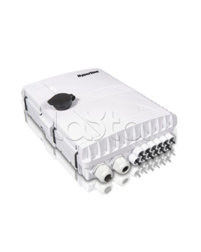 Бокс оптический настенный Hyperline FO-WBI-12A-GY в Уссурийске Кросс оптический Pintop.ru